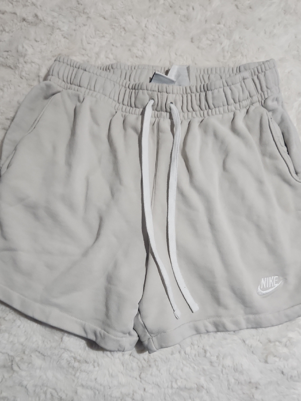 Nike Beige Casual Athletic Shorts
